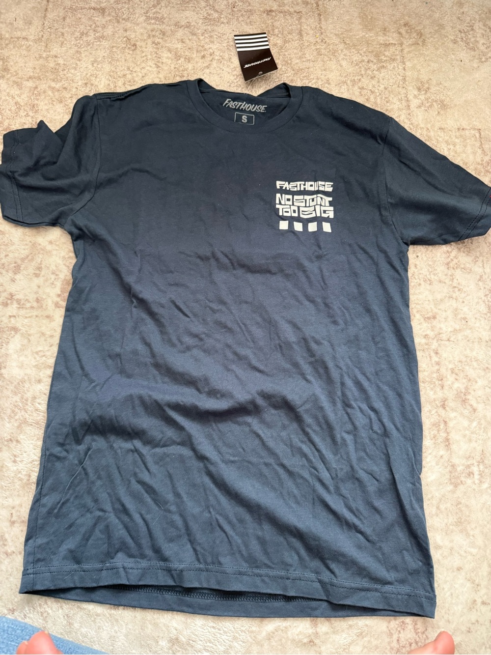 Fasthouse Men's Short Sleeve Graphic Tee - Navy